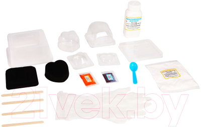 Изображение товара Набор для выращивания кристаллов Bondibon Французские опыты. Изумрудная фабрика / ВВ1120-1