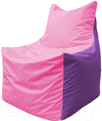 Бескаркасное кресло Flagman Фокс Ф21-194 (розовый/сиреневый)