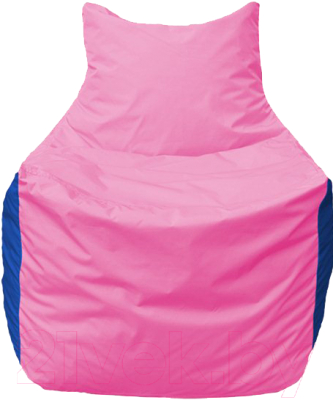 Бескаркасное кресло Flagman Фокс Ф21-195 (розовый/синий)