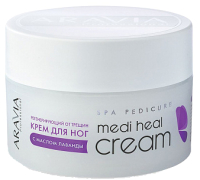 Крем для ног Aravia Professional Medi Heal Cream от трещин с маслом лаванды (150мл) - 