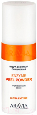Тальк перед депиляцией Aravia Пудра Professional Enzyme Peel-Powder против вросших волос (150мл)