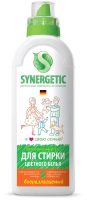 Гель для стирки Synergetic Биоразлагаемый концентрированный для цветного белья (750мл) - 
