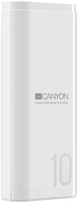 Портативное зарядное устройство Canyon PB-103 / CNE-CPB010W (белый)