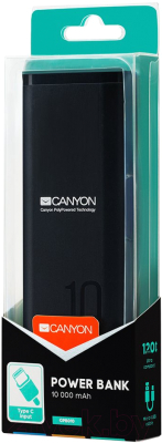 Портативное зарядное устройство Canyon PB-103 / CNE-CPB010B (черный)