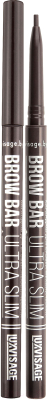 Карандаш для бровей LUXVISAGE Brow Bar Ultra Slim тон 303