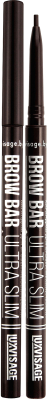 Карандаш для бровей LUXVISAGE Brow Bar Ultra Slim тон 306