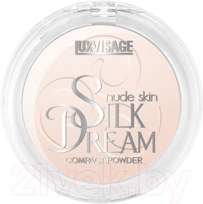Пудра компактная LUXVISAGE Silk Dream Nude Skin тон 1 (10г)