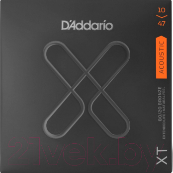 

Струны для акустической гитары D'Addario, XTABR1047