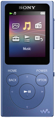 MP3-плеер Sony NW-E394 (8Gb, синий)