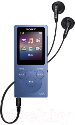 MP3-плеер Sony NW-E394 (8Gb, синий)