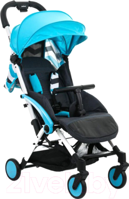 Детская прогулочная коляска Babyhit Amber Plus (Light Blue)