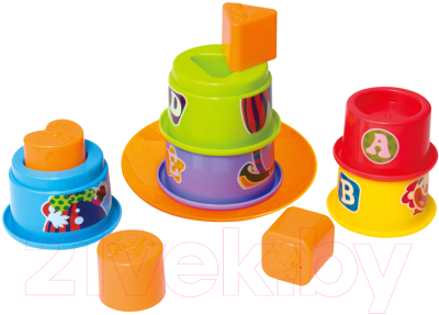 Развивающая игрушка PlayGo Пирамида Клоун / 2395