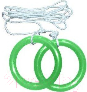 Кольца для спортивного комплекса Формула здоровья КГ01А (зеленый)