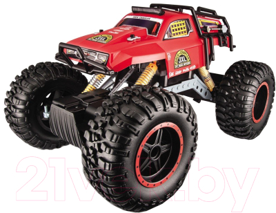Радиоуправляемая игрушка Maisto Rock Crawler 3XL / 81157 (красный)