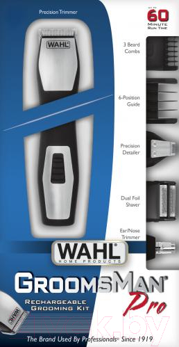 Машинка для стрижки волос Wahl GroomsMan Pro / 9855-1216