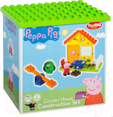 Конструктор BIG Летний домик Peppa Pig / 800057073 (19 эл)