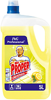 Универсальное чистящее средство Mr.Proper Professional Лимон для твердых поверхностей (5л) - 