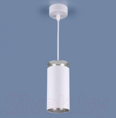 Потолочный светильник Elektrostandard DLS021 9+4W 4200K (белый матовый/серебристый)