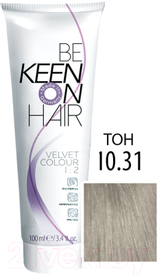 Крем-краска для волос KEEN Velvet Colour 10.31