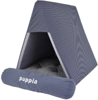 Домик для животных Puppia Wave Check / OASD-AU6036-NY-FR (синий) - 