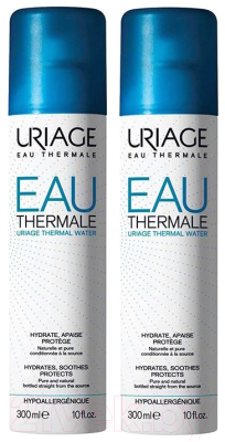 Термальная вода для лица Uriage Eau Thermale (2x300мл)