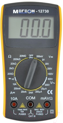 

Мультиметр цифровой Мегеон, 12730 / ПИ-11058