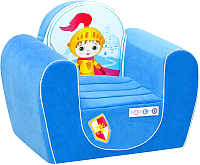 Кресло детское Paremo Рыцарь / PCR316-02 (голубой) - 