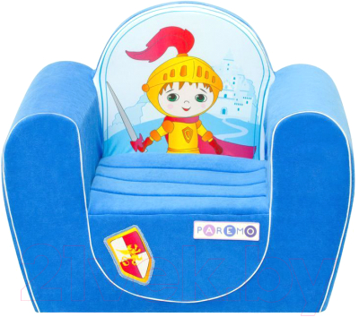 Кресло-игрушка Paremo Рыцарь / PCR316-02 (голубой)
