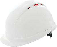 Защитная строительная каска РОСОМЗ RFI-3 Biot Zen / 72317 (белый) - 