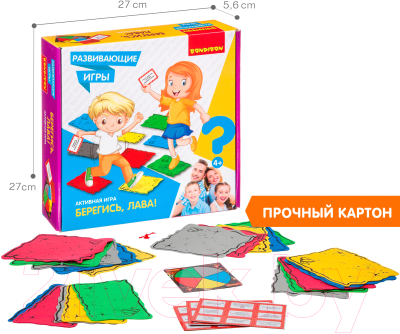 Изображение товара Развивающая игра Bondibon Берегись, лава! / ВВ4160