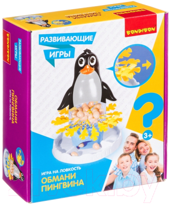 Развивающая игра Bondibon Обмани пингвина / ВВ4165