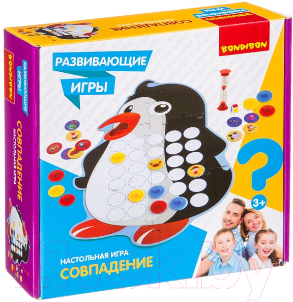 Развивающая игра Bondibon Совпадение / ВВ4170 — фото 1