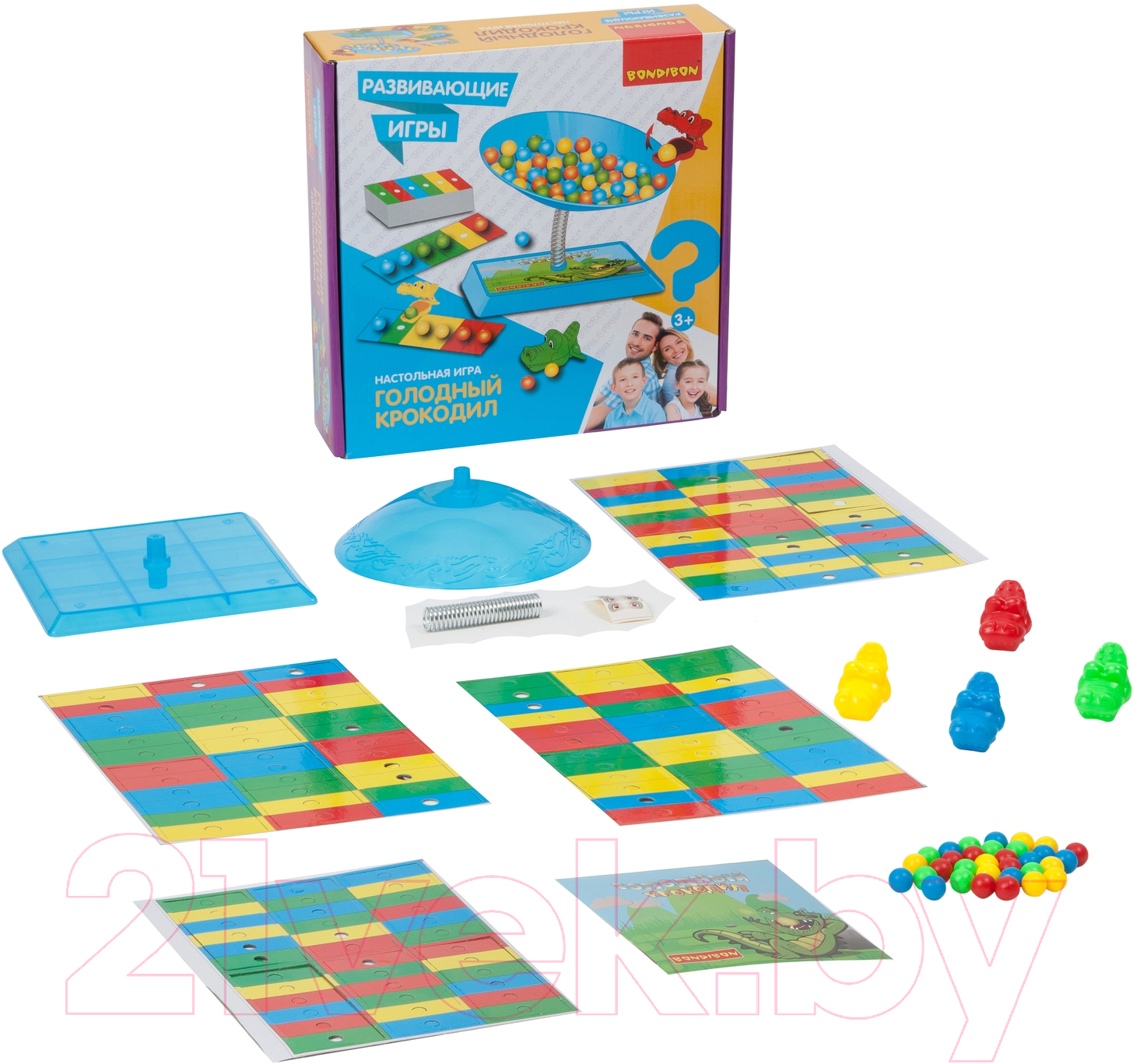 Развивающая игра Bondibon Голодный крокодил / ВВ4176 — фото 3
