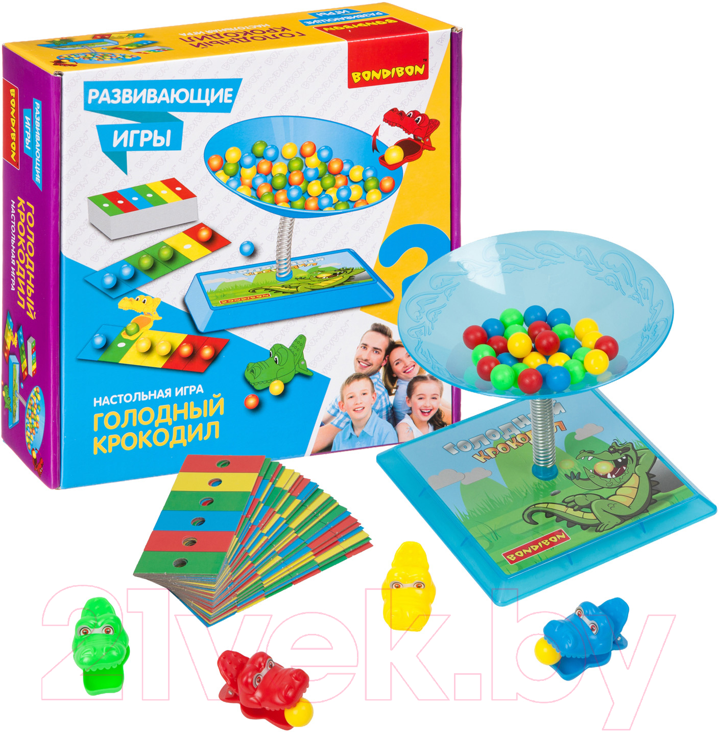 Развивающая игра Bondibon Голодный крокодил / ВВ4176 — фото 2