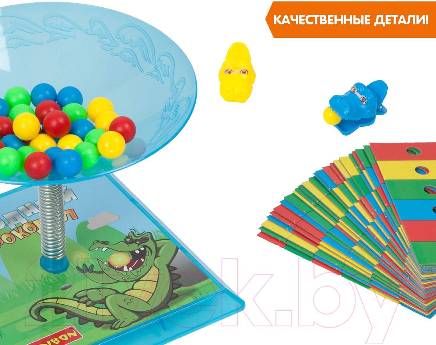Развивающая игра Bondibon Голодный крокодил / ВВ4176 — фото 7