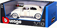 Масштабная модель автомобиля Bburago Фольксваген Жук 1955г / 18-12029 (бежевый) - 