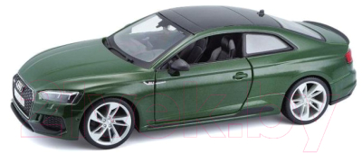 

Масштабная модель автомобиля Bburago, Ауди RS 5 купе 2019г / 18-21090