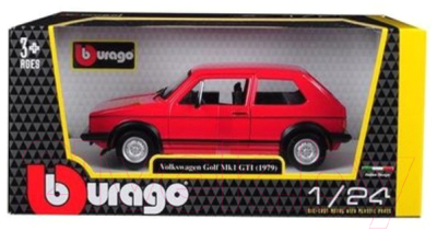 

Масштабная модель автомобиля Bburago, Фольксваген Гольф Марк 1 GTI / 18-43205