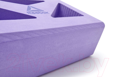 Блок для йоги Reebok RAYG-10035PL (фиолетовый)
