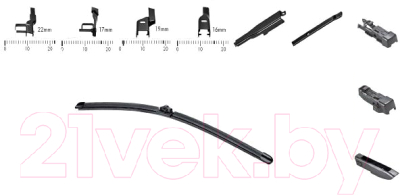 

Щетка стеклоочистителя Valeo, HF45