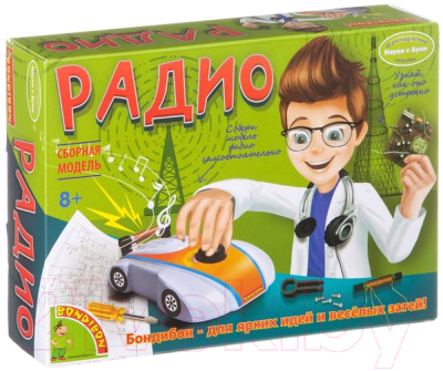 

Научная игра Bondibon, Французские опыты. Радио / ВВ1678