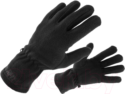 Перчатки лыжные Fischer Fleece / GR8061-100 (L, черный)