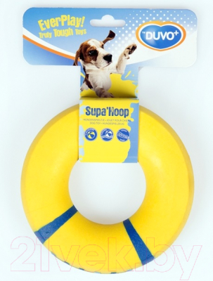 Игрушка для собак Duvo Plus Supa Hoop Ring / 1714602/DV (желтый)
