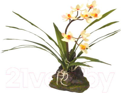 Декорация для террариума Lucky Reptile Orchid white / IF-09 (белый)