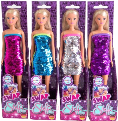 Изображение товара Кукла Simba Штеффи в платье с пайетками / 5733366