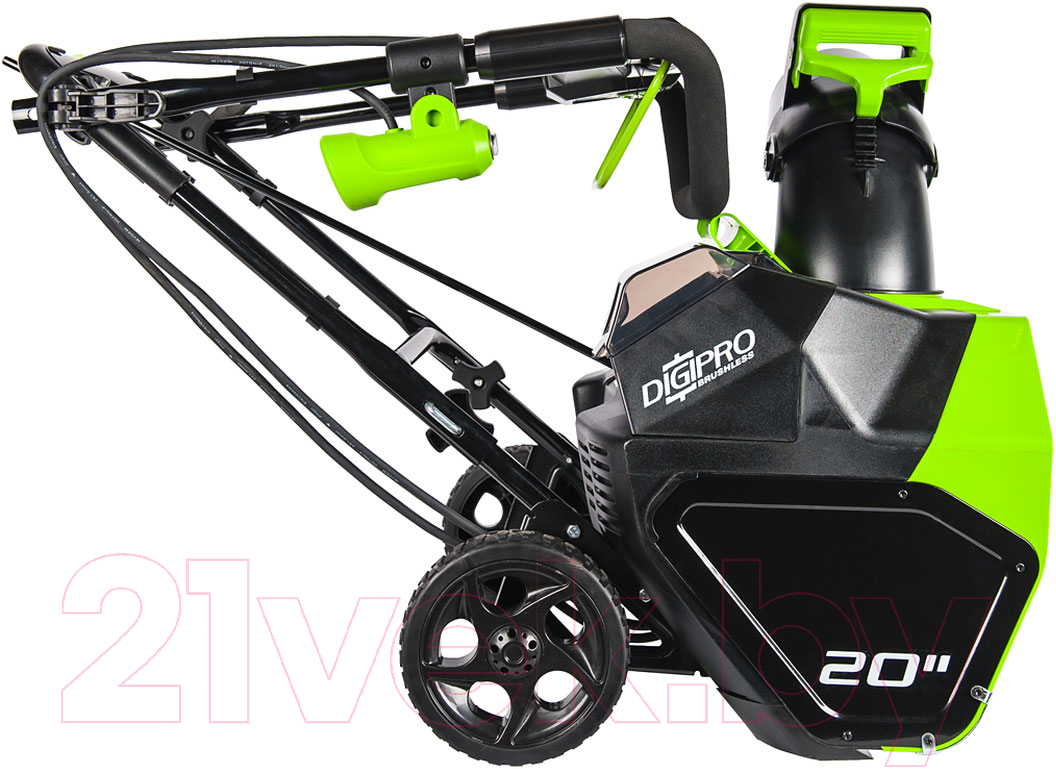 Снегоуборщик аккумуляторный Greenworks GD40ST 40V / 2600007