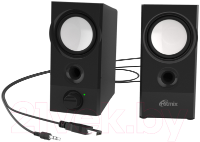 Мультимедиа акустика Ritmix SP-2072 (черный)