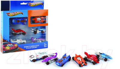 Набор игрушечных автомобилей Six-Six Zero 8628