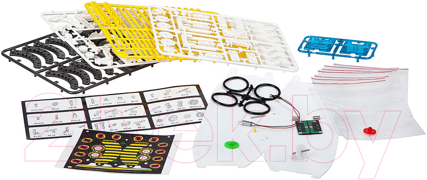 Набор для опытов Bondibon Французские опыты. Солнечный робот / ВВ2289