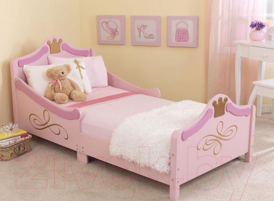 Односпальная кровать детская KidKraft Принцесса / 76139 KE